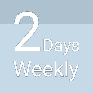2 Days Weekly